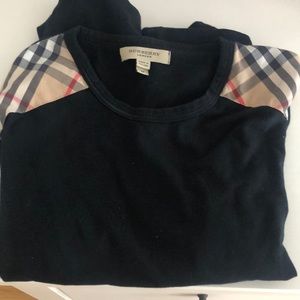 Burberry Tops - Burberry Shoulder Pads Black long sleeve Burberry Tops - Burberry Shoulder Pads Black long sleeve